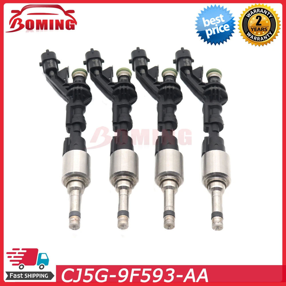 

4Pcs Car Fuel injectors Nozzle CJ5G-9F593-AA For 2013-2016 Ford Escape 2014-2019 Ford Fiesta 1.6L Turbo CJ5G9F593AA CJ5Z-9F593-B