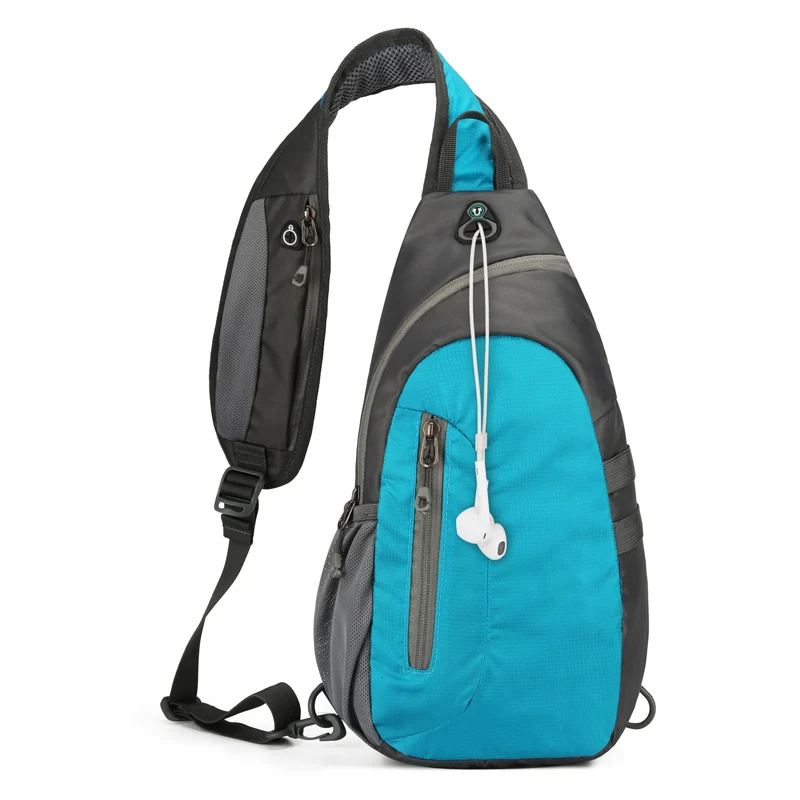 حقيبة صدر رياضية كاجوال عصرية، أحزمة كتف قابلة للتعديل، مقصورات متعددة، مناسبة للسفر وتسلق الجبال والمشي لمسافات طويلة #3