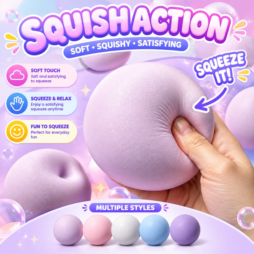 Super Wet Soft Sticky Mud Feel Taro Bun Muscle Weakness Slow Rebound Stress Relief Vent Squishy Squeeze Sensory Toy Fidget Toy