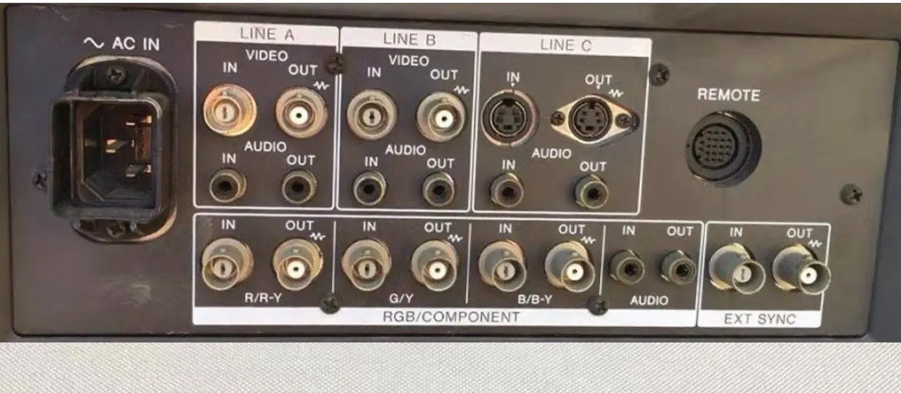 MD2 Console RGBS Cable for PVM/BVM Monitor – Pure Copper, Gold-Plated, Sync Video/Audio Cord (Not for Component TV)