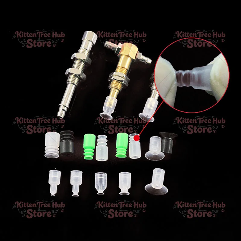 10PCS BT Vacuum Suction Cup Mini ZP Sucker Silicone Suction Nozzle Injection Molding Machine Pneumatic Manipulator Accessory