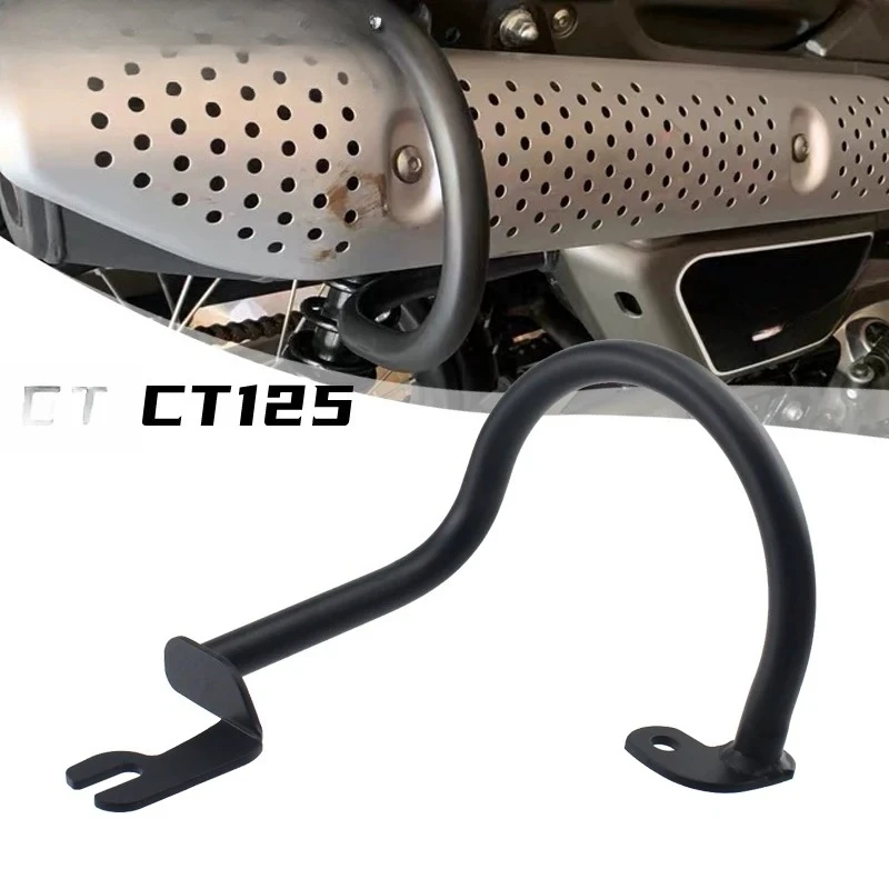 Iron Exhaust Pipe Guard Muffler Crash Bar Modification Accessories Fit For Honda CT125 Trail Cub Motorcycle