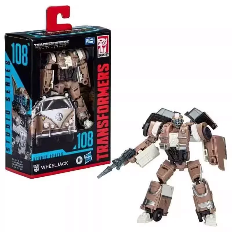 В наличии Hasbro Transformers SS108 Wheeljack Movie Class D Movie 7, Rise of The Power Rangers, экшн-куклы, коллекция игрушек