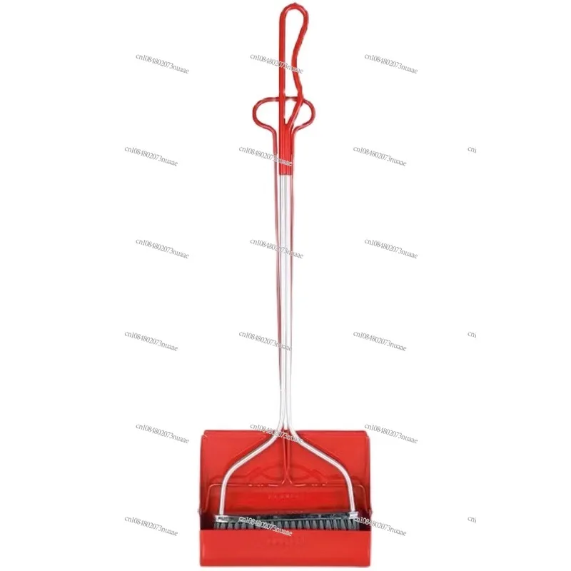 

Smiley Retro Metal Long Handle Broom, Dustpan Suit, Iron Broom