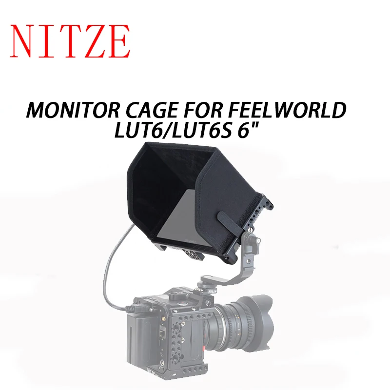 Nitze Monitor Cage for Feelworld LUT6/LUT6S 6\