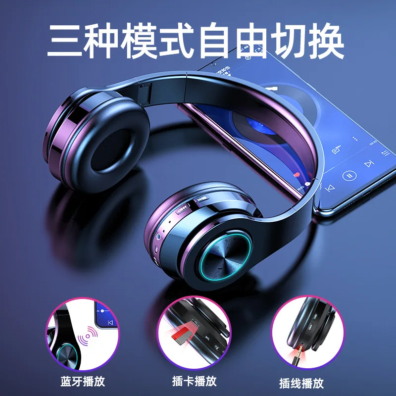 

2025 new B39 all inclusive ear hanging wireless Bluetooth earphones, computer wired earphones, gaming earphones, music earphones