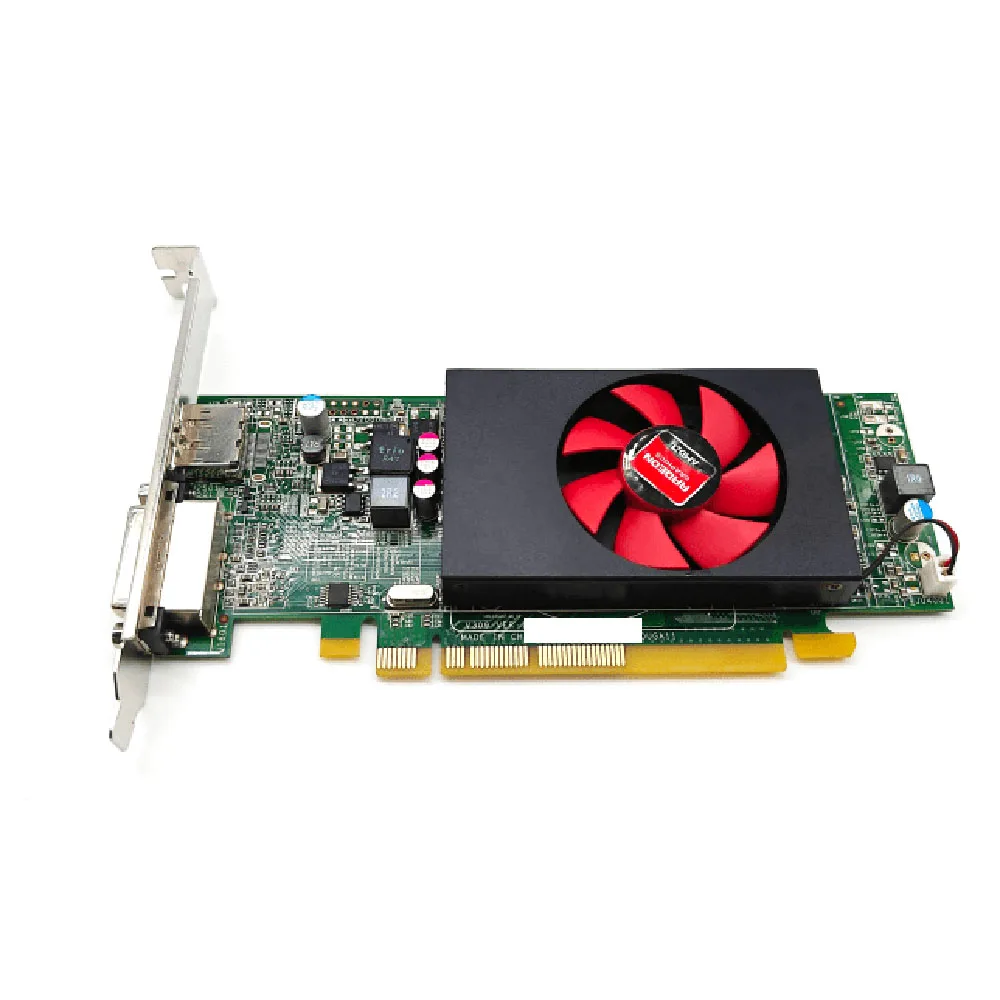 

Используемая видеокарта PCI-E 3.0 4K 60 Гц для видеокарты Radeon R5 240 1 ГБ — 64-битный графический процессор для настольных ПК HD-видео и световые игры