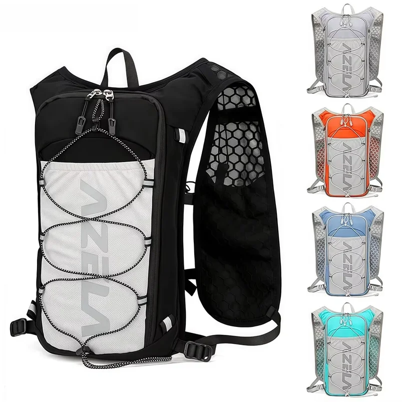 Running Vest for Women Men, Lightweight & Adjustable Hydration Backpack for Trail Running, Marathon, Hiking, Cycling, Jogging