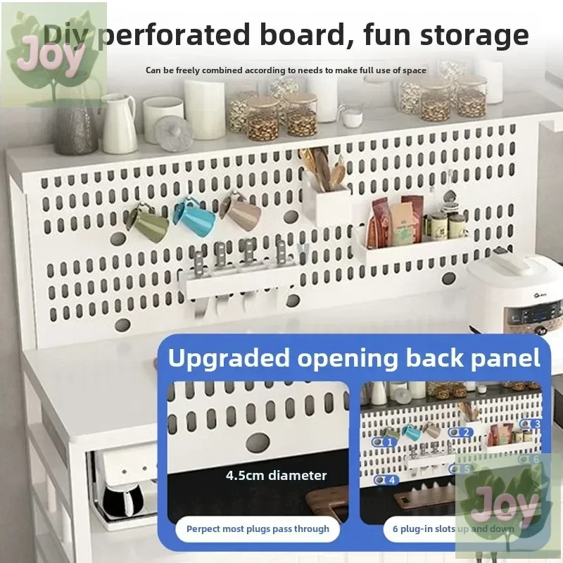 

Cave board shelf, kitchen workbench, multi-layer cutting table, floor-to-ceiling multi-functional seasoning storage, storage, si