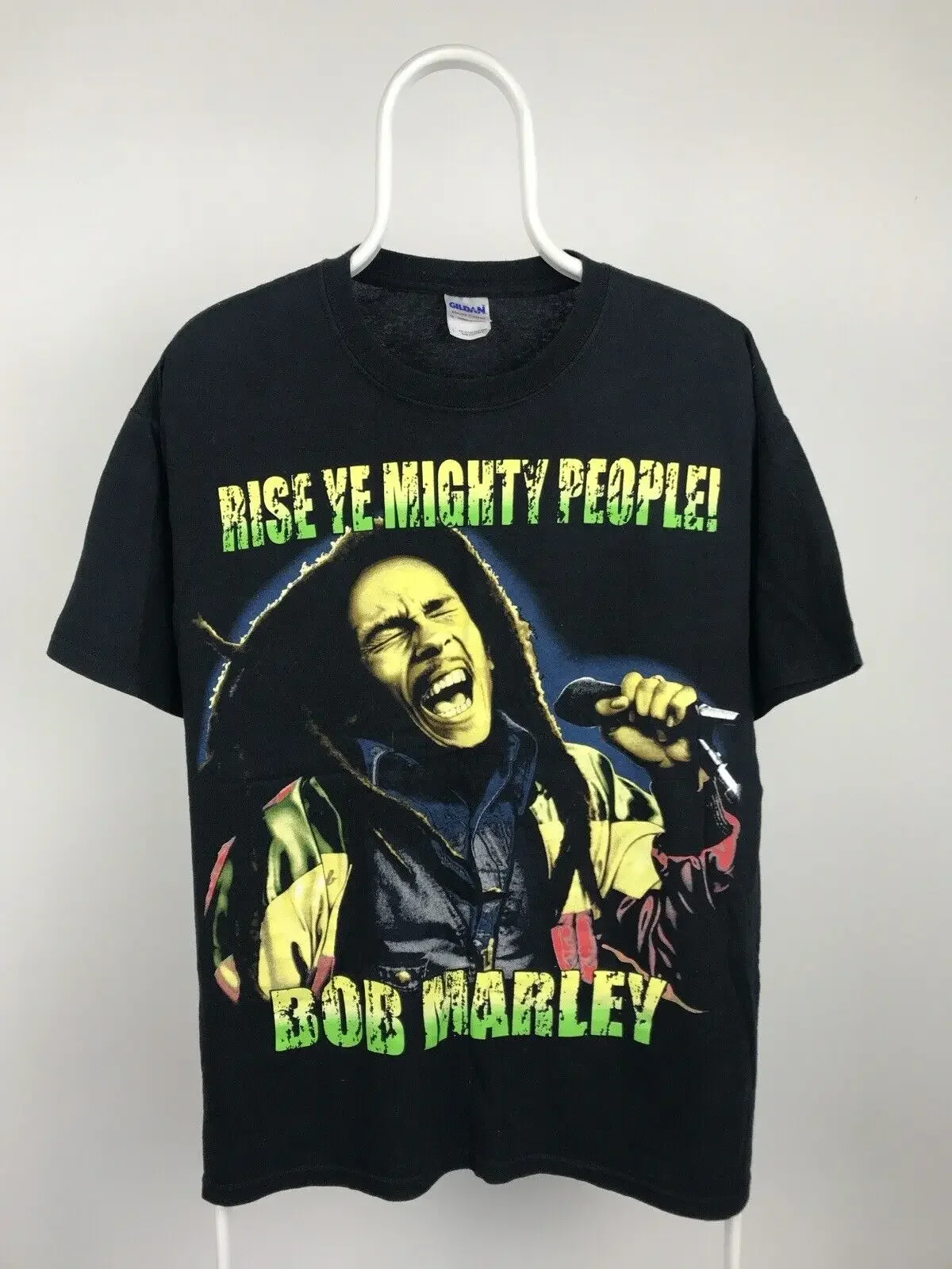 Vintage Bob Marley Äúrise Ye Mighty People Äù T Shirt Size L