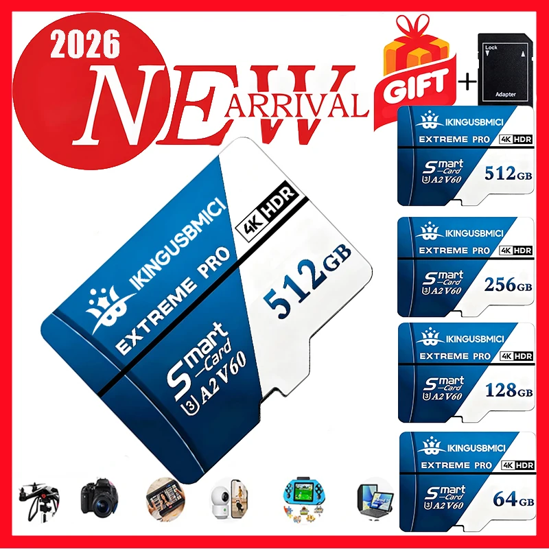 32GB 128GB 256GB 512GB SD Cards TF Cards Micro TF Card Memory Card C10 Ultra HD Ultra HD Waterproof for Nintendo Switch Gaming G