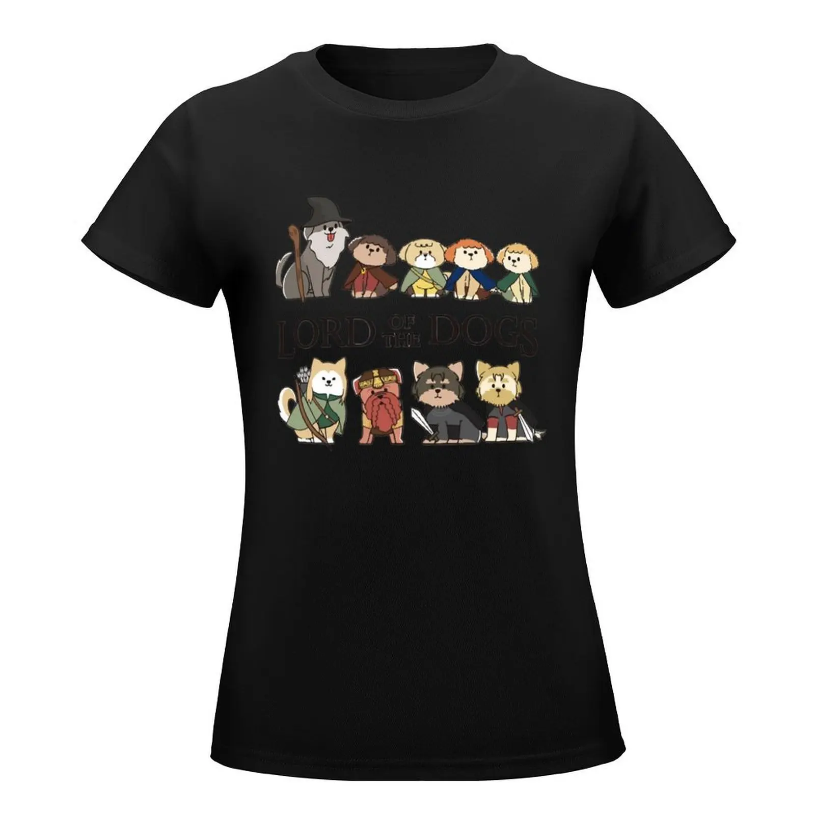 Camiseta del Señor de los perros mi gente favorita, tops bonitos, ropa de anime, ropa de verano, ropa de diseñador de lujo para mujer