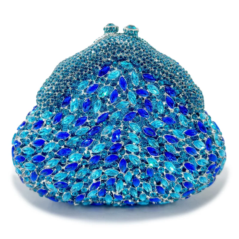 

Luxury Brand Wallet Women's Rhinestone Handbag Diamond Banquet Bag Glass Clutch Bag Wedding Stone Evening Bag Party Dinner Bag