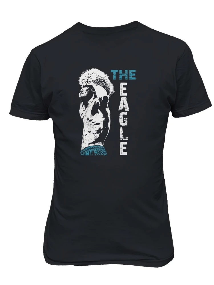 

The Eagle Khabib Nurmagomedov MMA Graphic design-100% cotton summer O-neck short sleeve casual printed men's T-shirt.