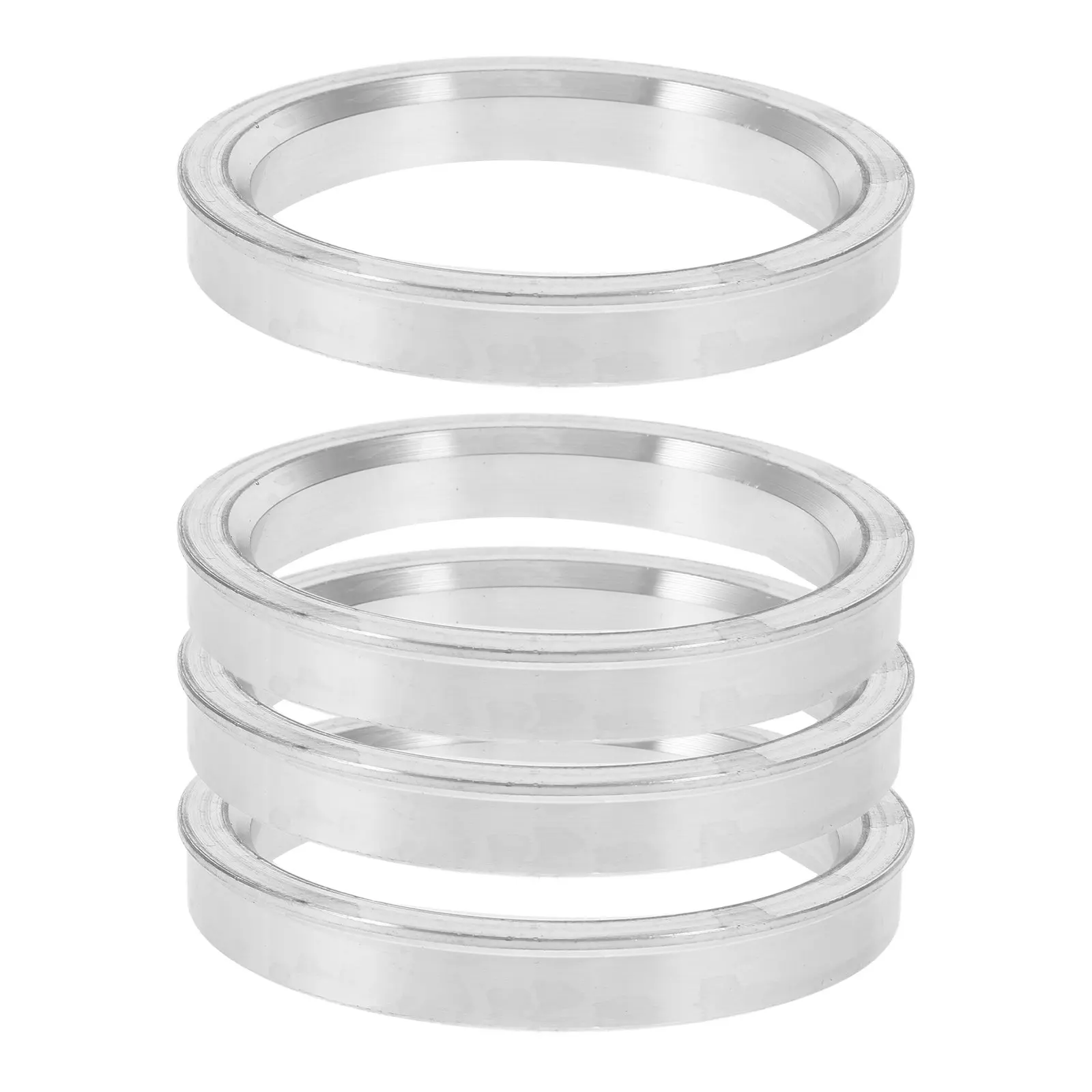 

4Pcs Hub Centric Ring 60.1mm to 73.1mm Aluminum Alloy Wheel Centering Ring Easy Install Car Hub Spacer Rings Exterior Decoration