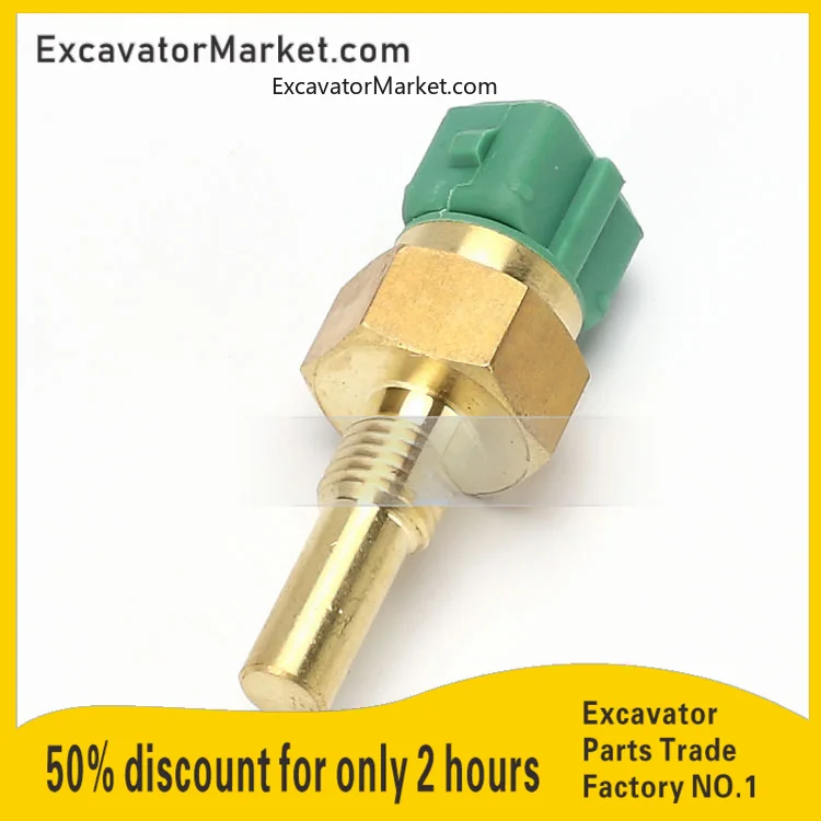 Excavator Kobelco SK SK130/140-8 water temperature sensor d04fr engine alarm sensor plug kz brand Excavator Accessories