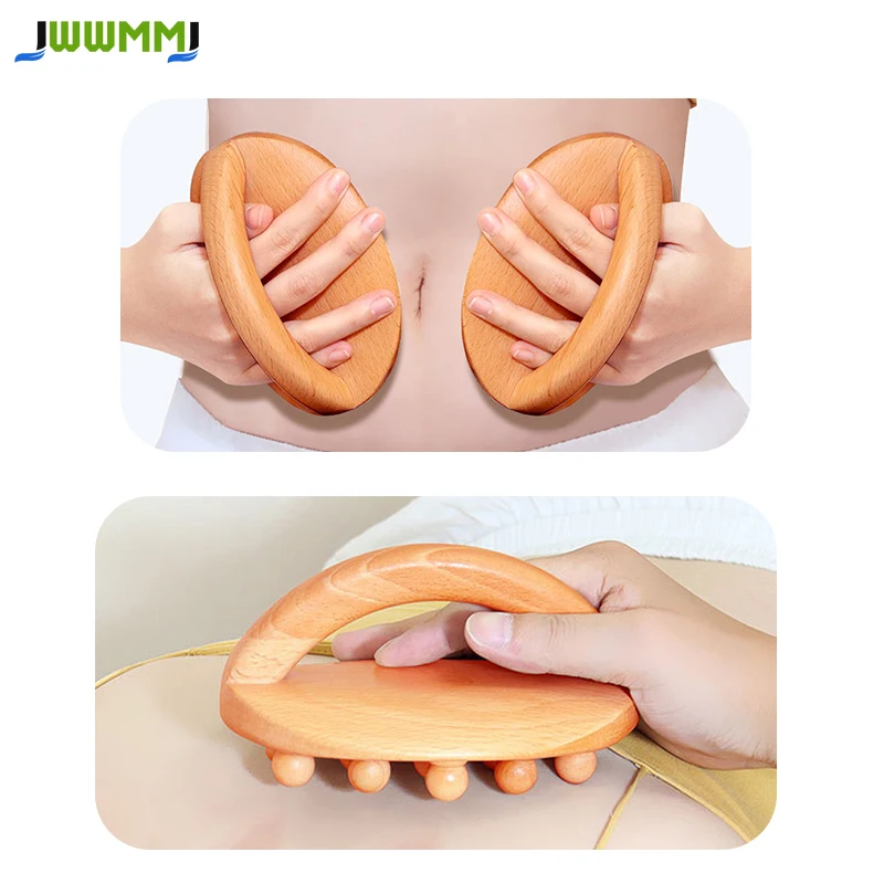 

1pcs Handheld Wooden Total Body Massager for Back,Neck,Foot,Calf,Leg,Arm | Deep Tissue Massager Relief for Sore Muscles