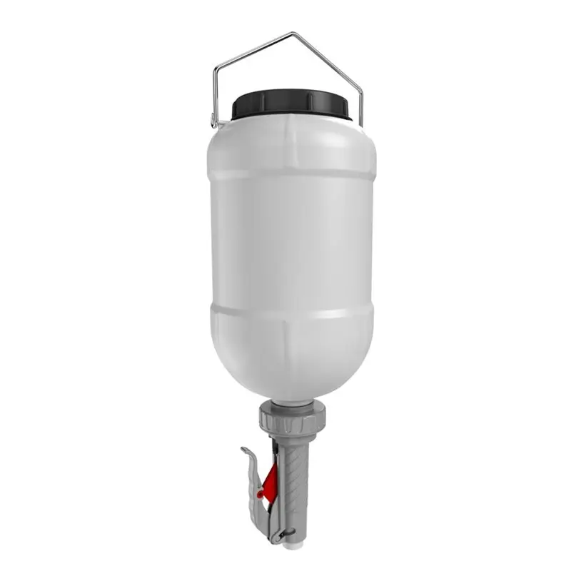 2X Sauce Dispenser 5.5L Large Capacity Sauce Dispenser For Mustard, Salad, Ketchup, Mayonnaise Gray