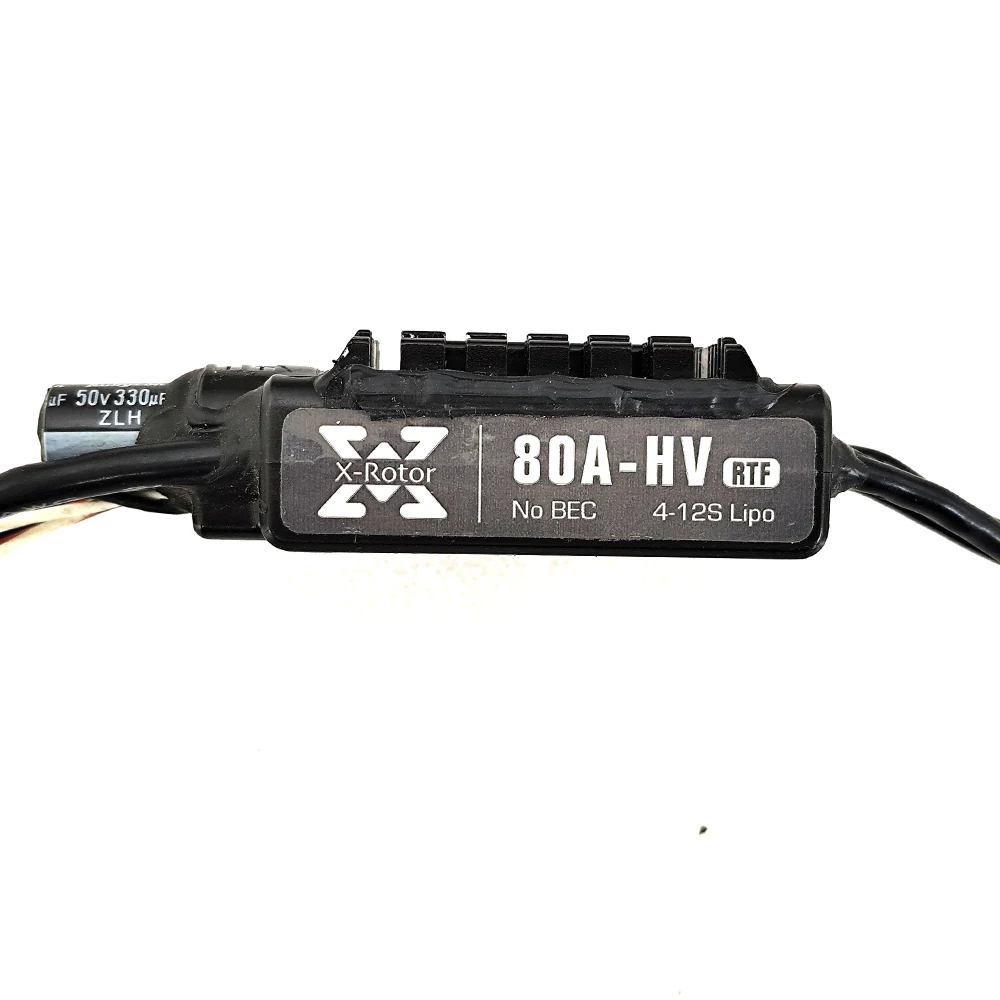 Secondhand Flyfun XRotor ESC 80A-HV3 Multi Axis Agricultural Plant Protection UAV 6-12s High Voltage Version Electric Adjustment
