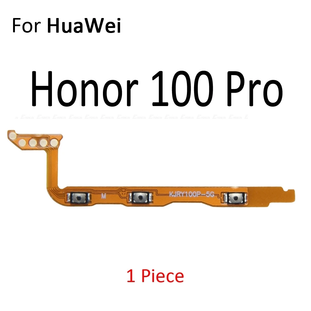 حجم زر الطاقة التبديل على إيقاف مفتاح الشريط الكابلات المرنة لهواوي الشرف 100 200 80 90 برو شقة لايت GT SE الذكية