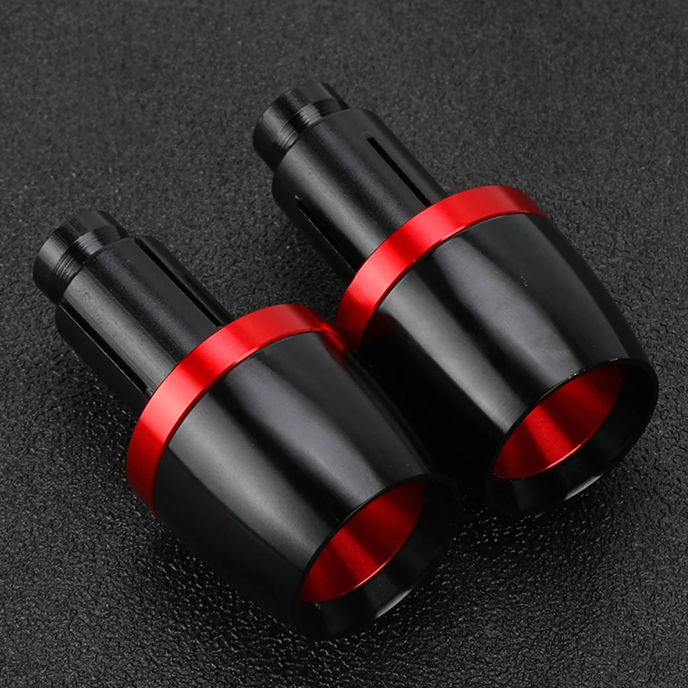 

FOR HONDA HORNET CB599/CB600F HORNET hoRnet250 CB599 Motorcycles Handlebar Grips Cap Weight PartsAnti Vibration Silder Plug Ends