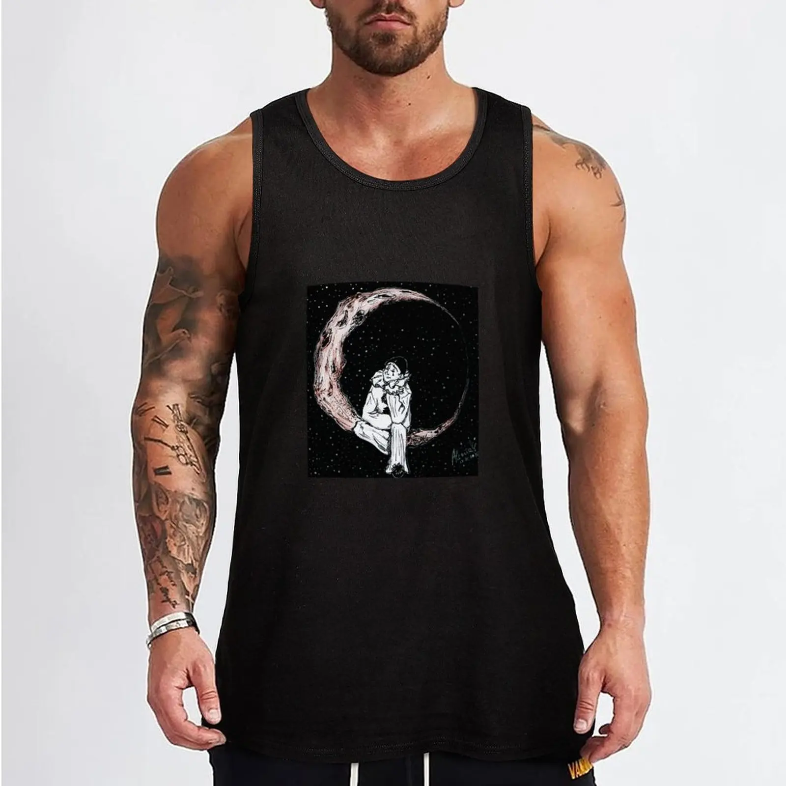 Pierrot Tank Top gym wear men basketball clothing sleeveless gym shirts male