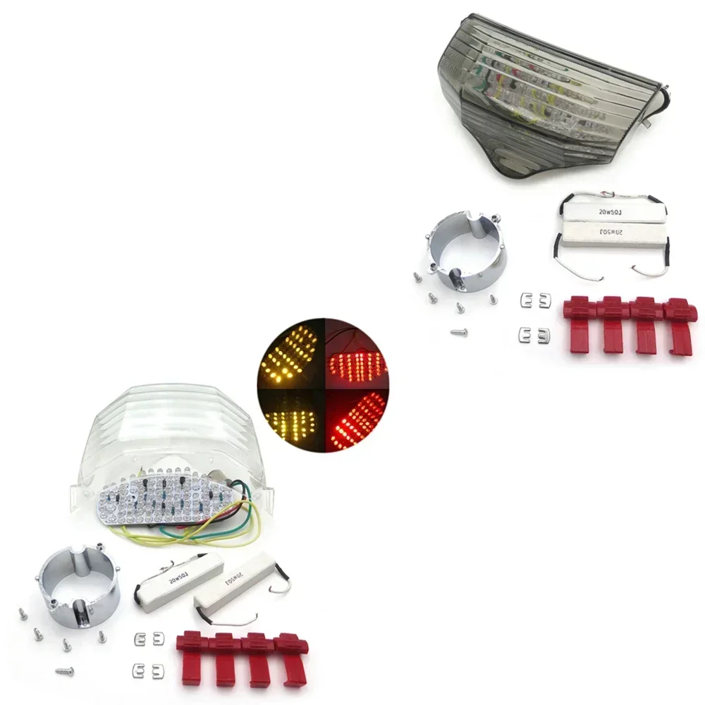 

Motorcycle Parts Led Rear Brake Integrated Light W/Turn Signals for 2004-2014 Yamaha FZ6 Fazer 600