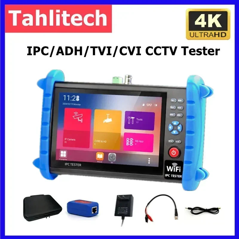 

IPC Tester CCTV IP Camera AHD 7 Inch Monitor For HDMI VGA PoE Rj45 Hdmi 4k Network Cable Testing tool Noyafa NF-IPC722ATCH