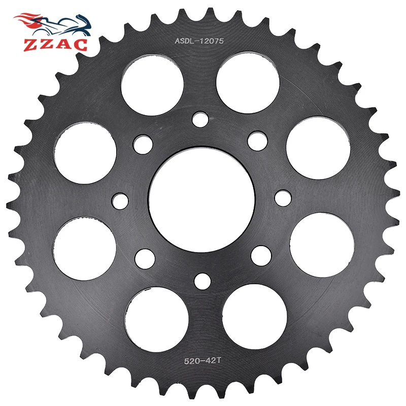 520 42T Motorcycle Rear Sprocket Staring Wheel For HONDA CA125 S Rebel Germany CA 125 CA125S 1995-2000 1996 1997 1998 1999