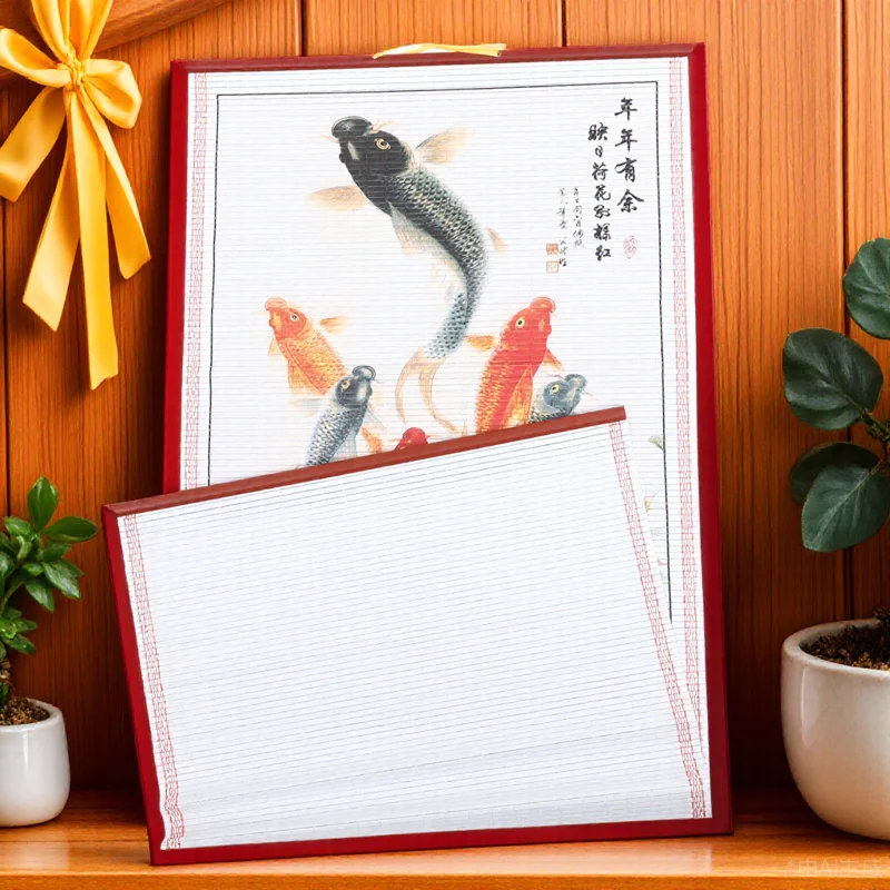 

Китайский календарь на 2024 год Дракона, настенный календарь, художественное качество, простота в эксплуатации, идеальный подарок для декора семейной комнаты