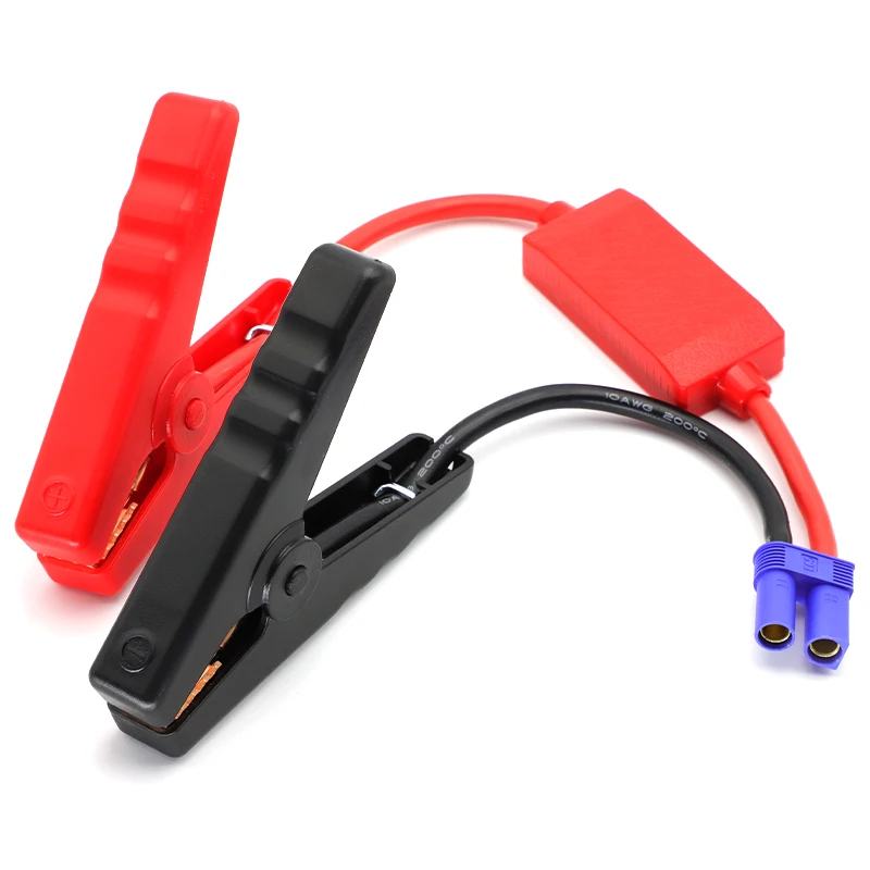 Cable de arranque con pinzas EC5 y módulo protección carga inversa - imagen 3