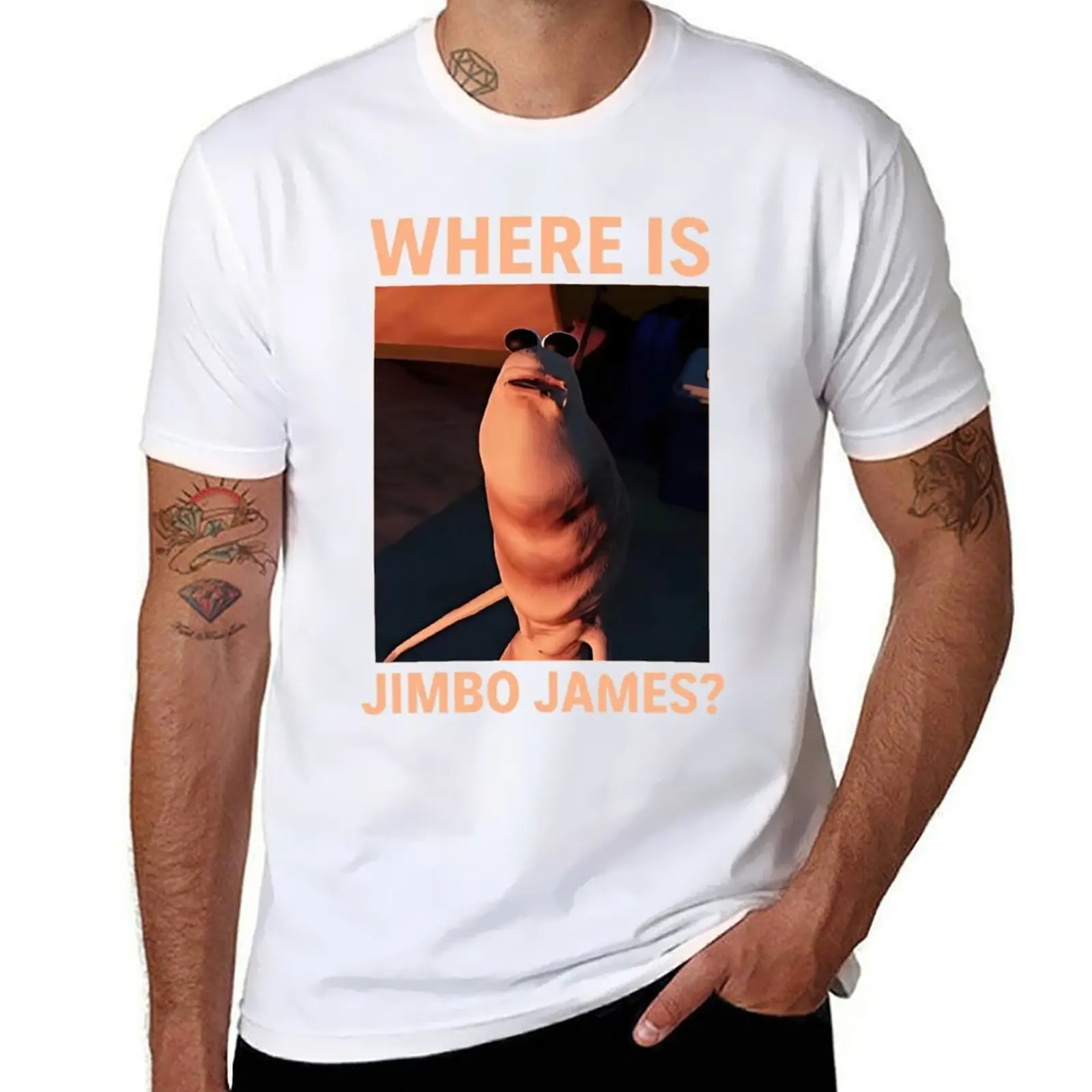 

Marcus The Worm Where Is Jimbo James Meme Trending T-Shirt anime t shirts for man t shirt for man T-Shirt
