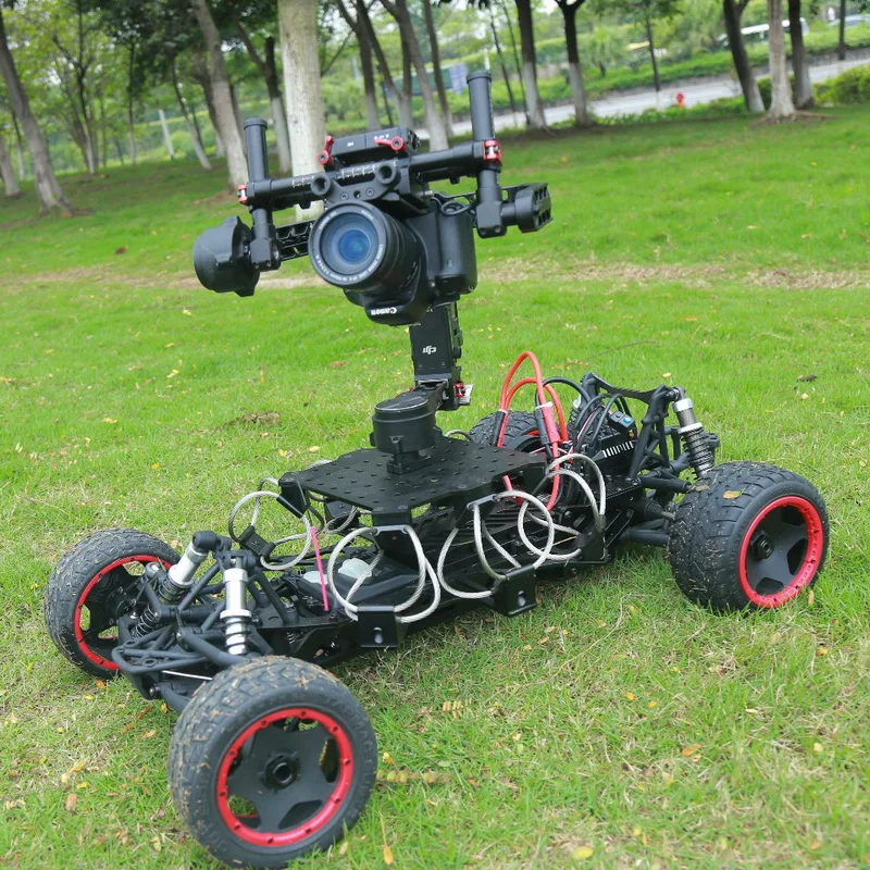 Filming equipment buggy stabilizer Gimbal rc cars remote control vehicle with 2.4G 300m radio controller