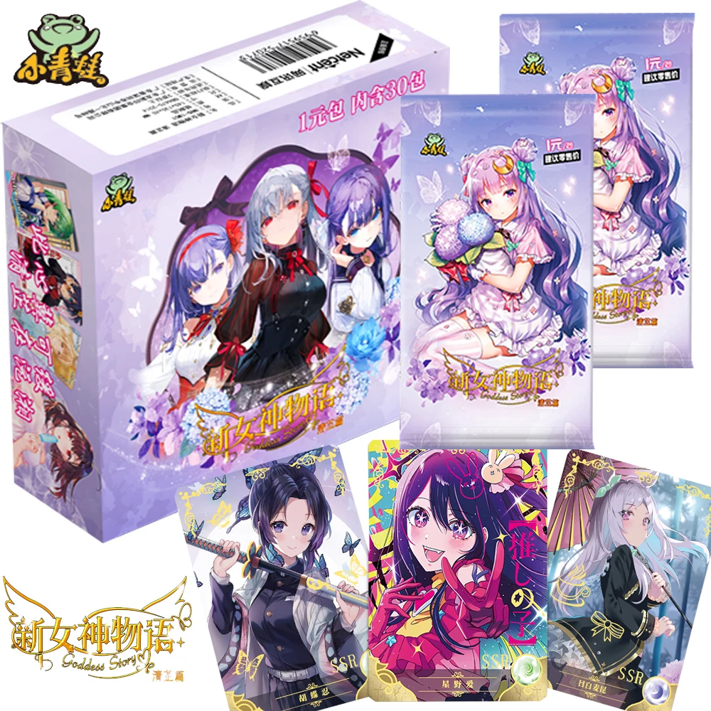 Goddess Story Collection Cards Booster Box Anime Popular Girl Glorious Overture Theme Youthful Lively GR Card Kids Hobbies Gifts