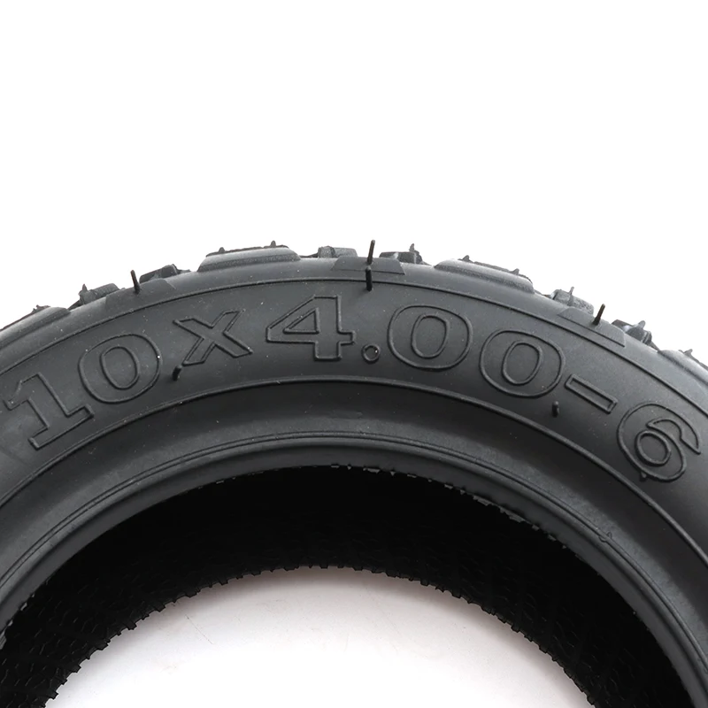 10X4.00-6 Tire Tubeless Vacuum Tyre for Dirt Pit Bike Balancing Car Scooter 10*4.00-6 Thick Rubber Mini Motorcycle Accessories