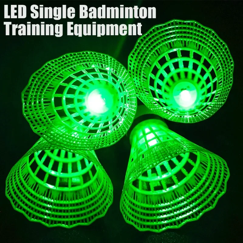 Self Study Badminton Trainers Solo Badminton Training Device 3 Balls Indoor Sport Self-study Practice Training Rebound Device