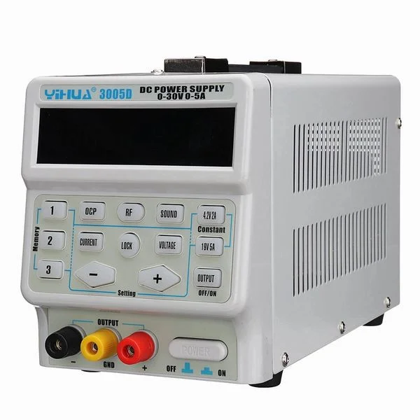 

Yihua 3005d Ce Lab Equipment 30v 5a Dc Power Supply Precision Variable Adjustable Power Supply