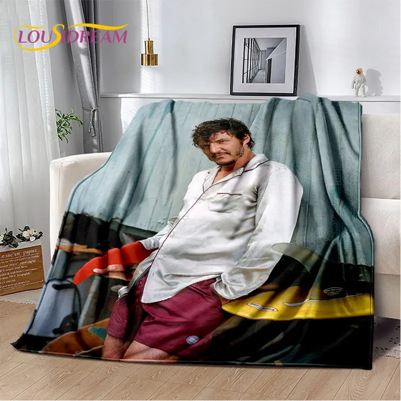 Jose Pedro Balmaceda Pascal 3D Printed Soft Plush Blanket,Flannel Blanket Throw Blanket for Living Room Bedroom Bed Sofa Picnic