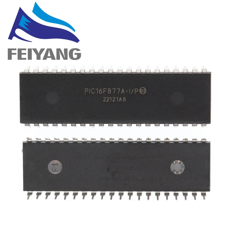השוואה מפורטת של PIC16F877A-I/P – מיקרו-קונטרולר Enhanced Flash עם 40 פינים לפרויקטים אלקטרוניים מתקדמים