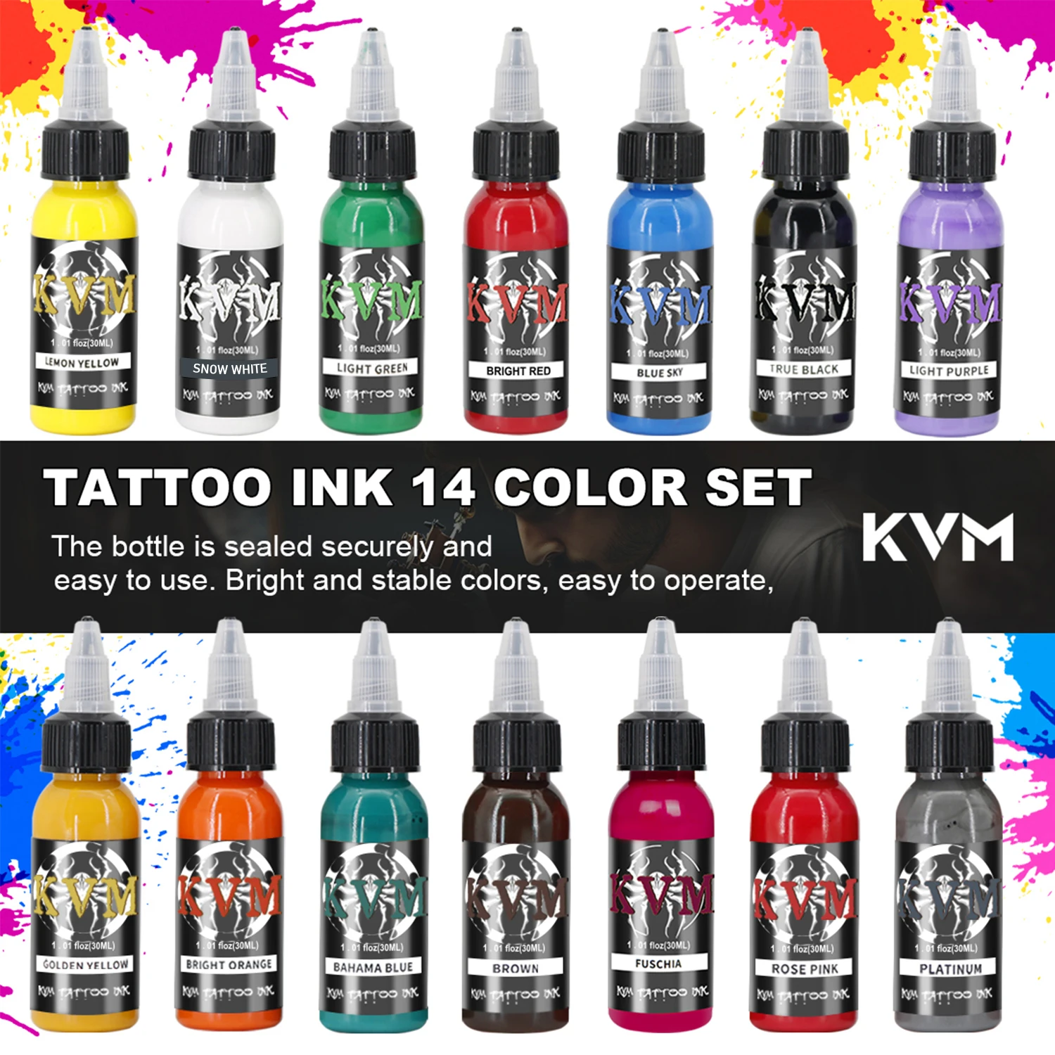Thumbnail 3 - #27 Best Selling Professional Tattoo Ink Sets