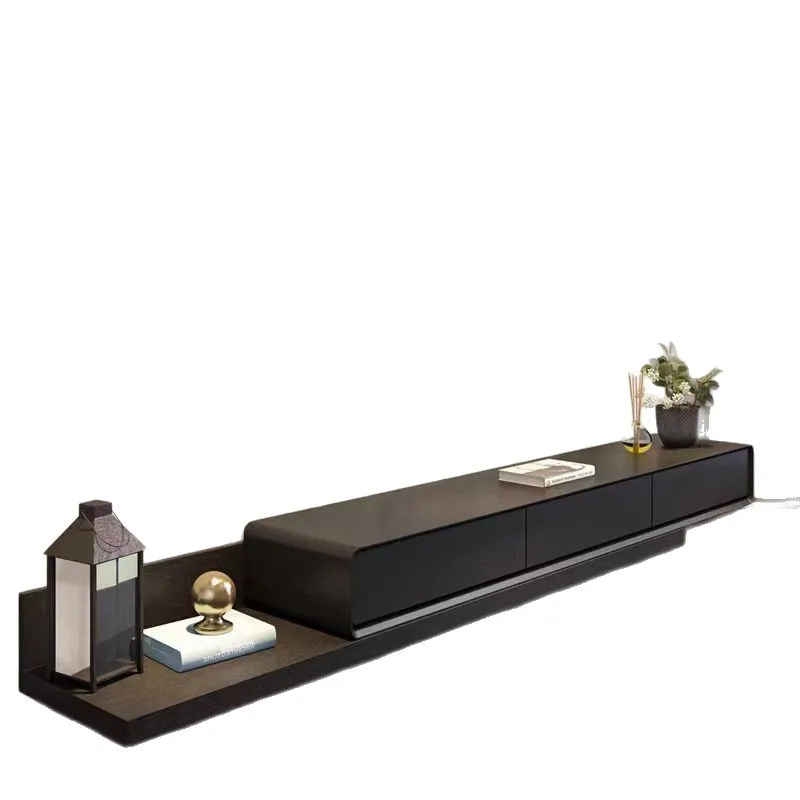 

New TV cabinet coffee table combination retractable and stretchable large and small apartment floor cabinet with drawers living