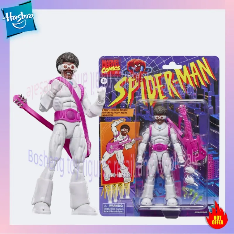 

Hasbro Marvel Legends Series Hypno-Hustler (Spider-Man) 15cm Action Figure Collection Original Toys Model Gifts