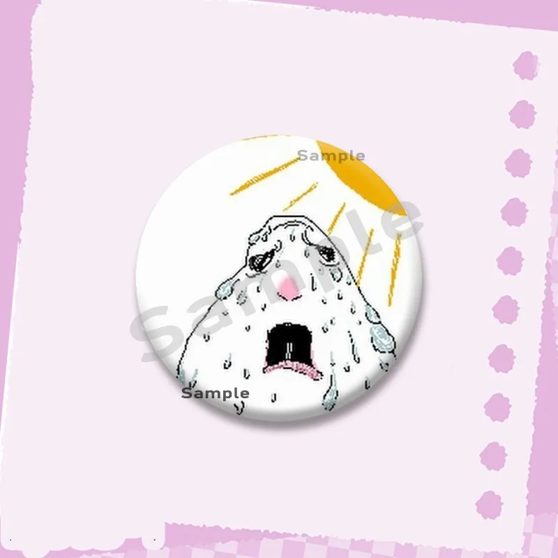 Kreative Lustige Hamster-Meme Emaille-Pins Niedliche Cartoon-Tier-Abzeichen Handgefertigte Runde Broschen für Kleidung Rucksack Accessoires Geschenke – Detail 9