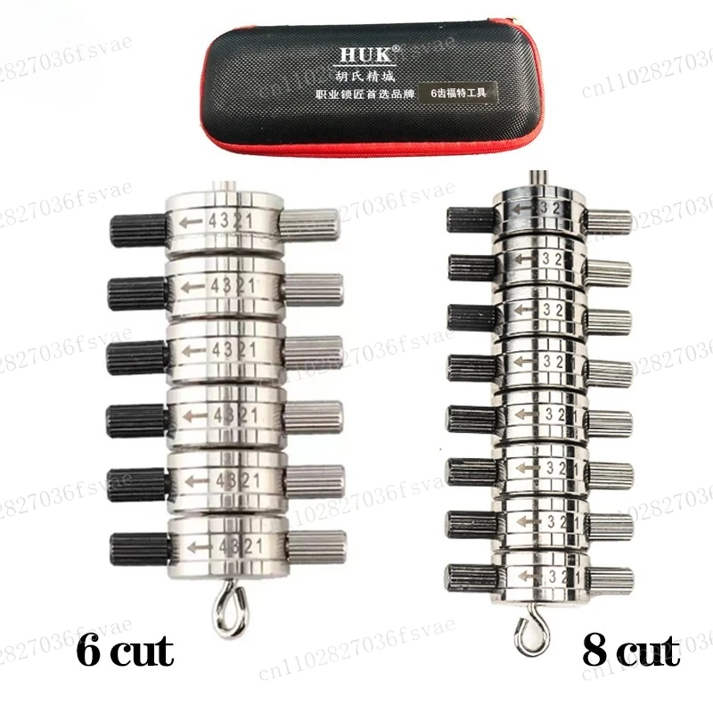 

original HUK 6 Cut Premium Tibbe HUK FO21 Premium for ford Pick and Decoder Tibbe Locksmith Tools for Ford