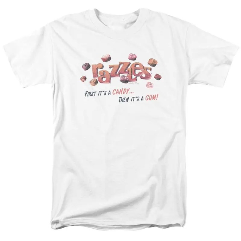 Dubble Bubble A Gum and Candy Camiseta para hombre con licencia blanca