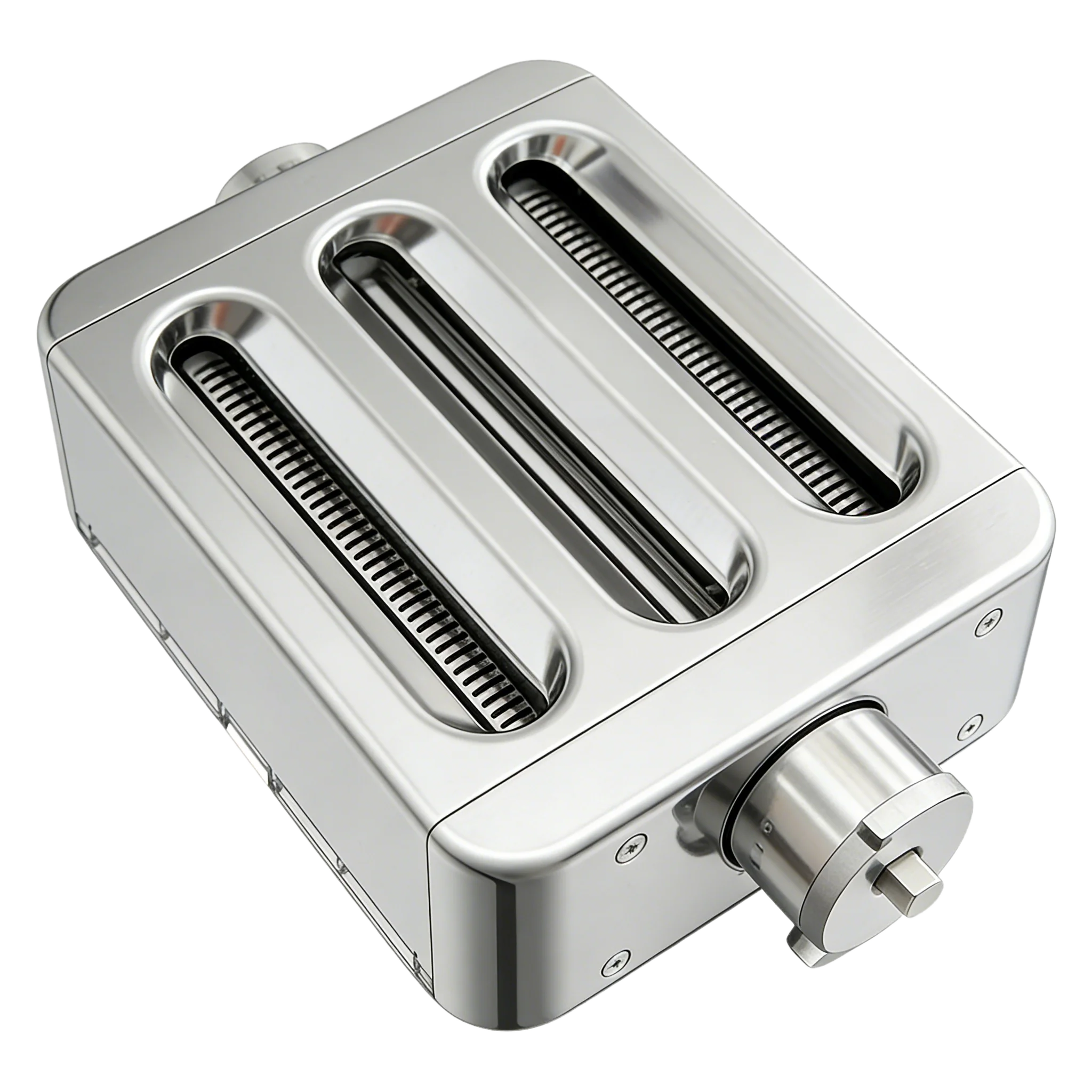 3-in-1 Stainless Steel Pasta Attachment for Kenwood Mixer, Pasta Roller & Noodle Cutter (Thin/Thick) All-in-One Accessory