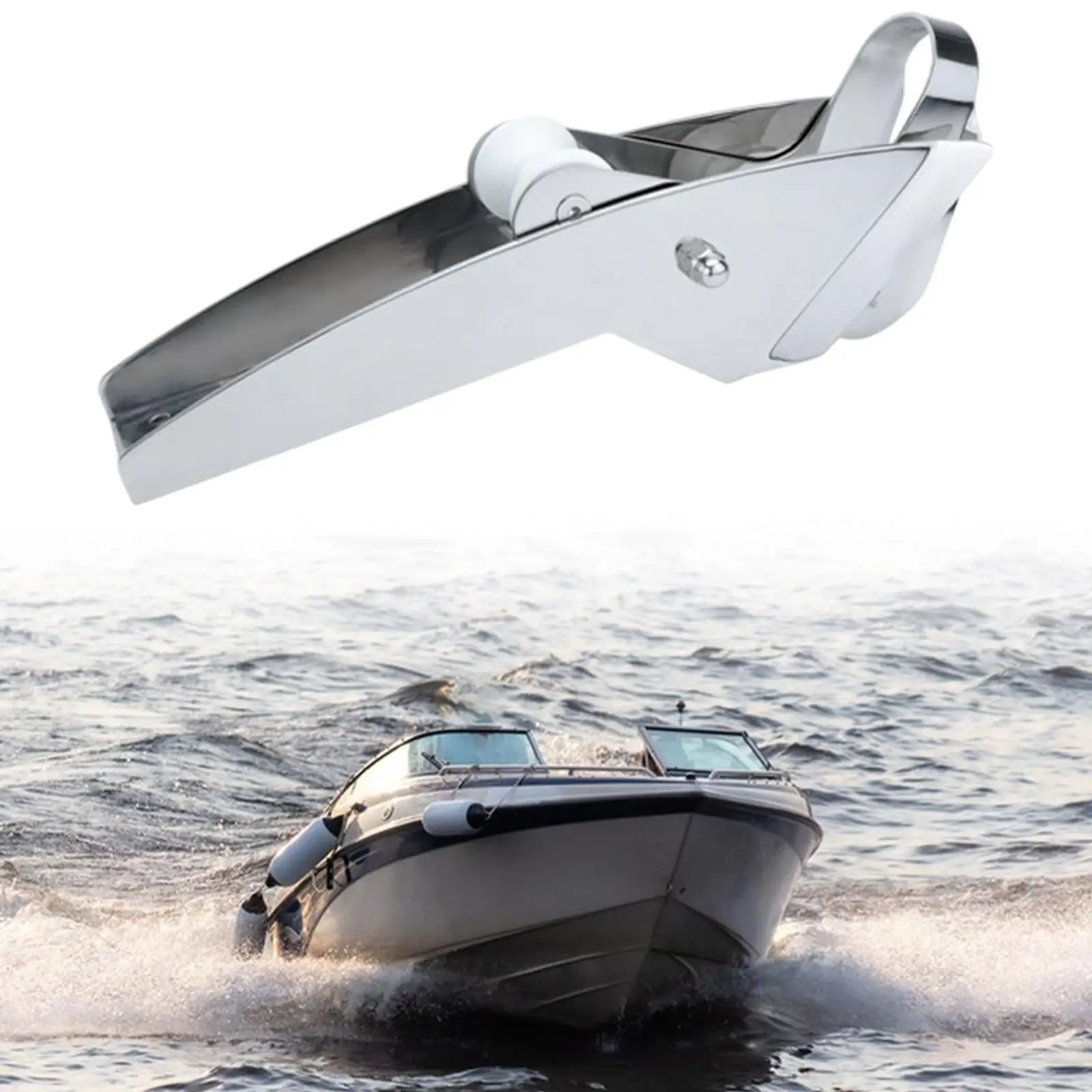 

Boat Bow Anchor Roller Hardware Accessory Bracket Marine Anchor Roller