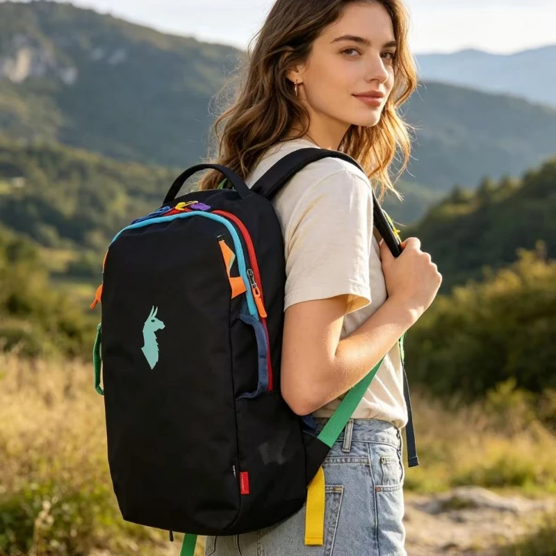 

Alpaca Outdoor Mountaineering Backpack 2026 New 28L Large Capacity Multi functional Storage Travel Backpack for Men and Women