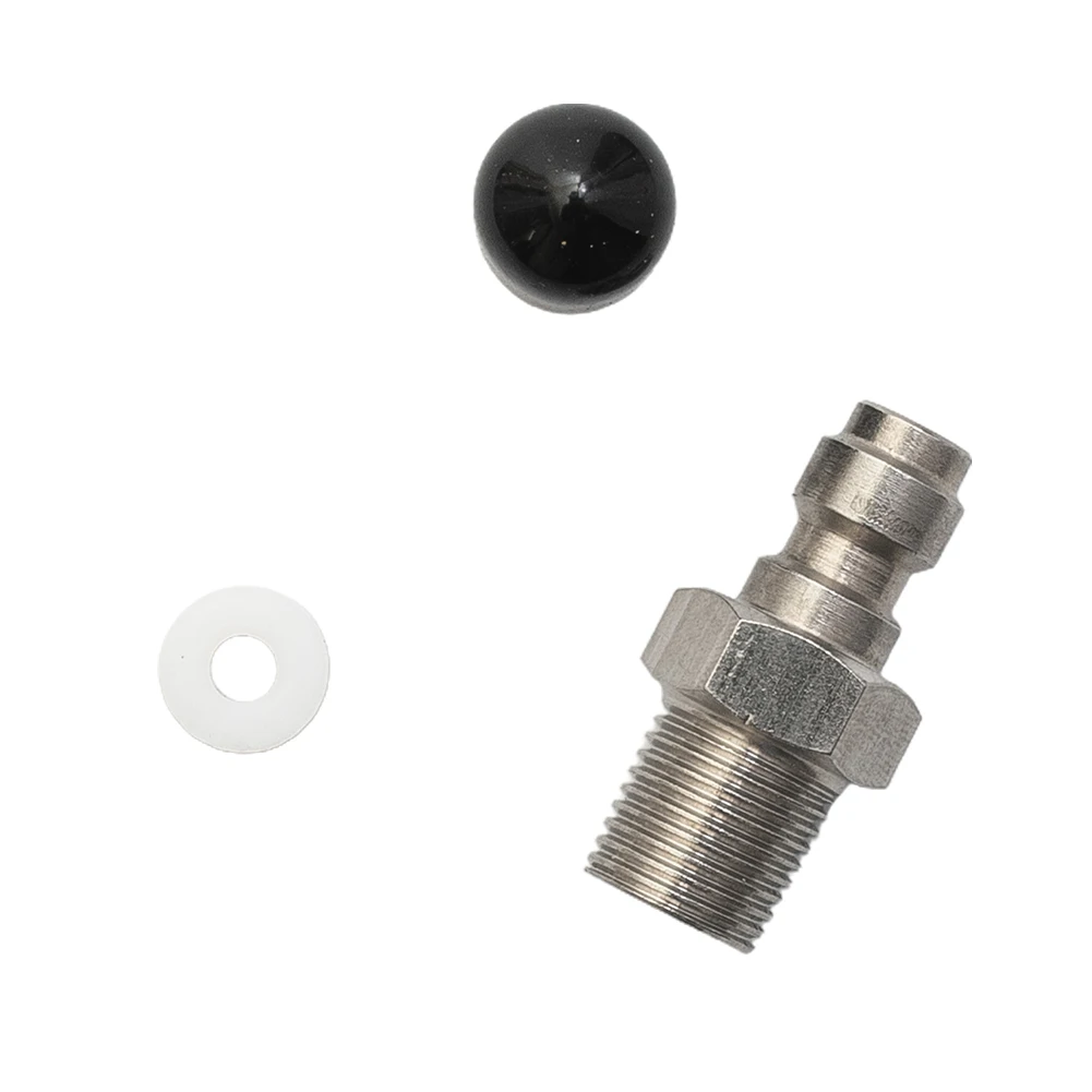 Male Connection Valve Quick-connect Valve Stainless Steel + Copper M10*1 Adapter Business & Industrial Hot Sale
