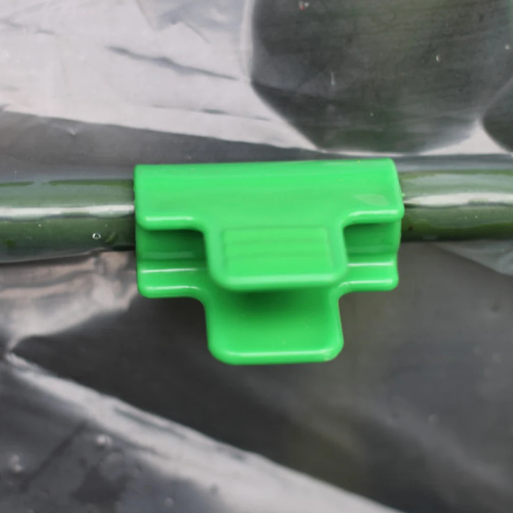 

24 Pcs Durable Clips for Greenhouse Shelters Banner Frames Plastic Pipe Clamps Pipe Plastic Clip Hardware Accessories